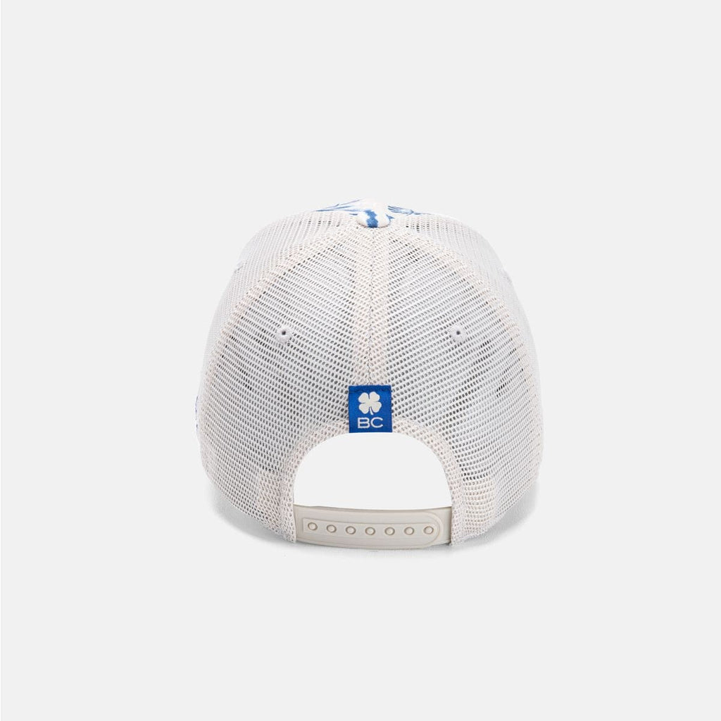 BONÉ ISLAND LUCK 11 SNAPBACK ROYAL STONE MESH